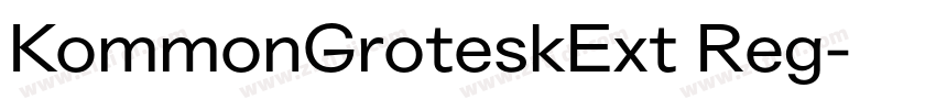 KommonGroteskExt Reg字体转换 KommonGroteskExt Reg字体转换